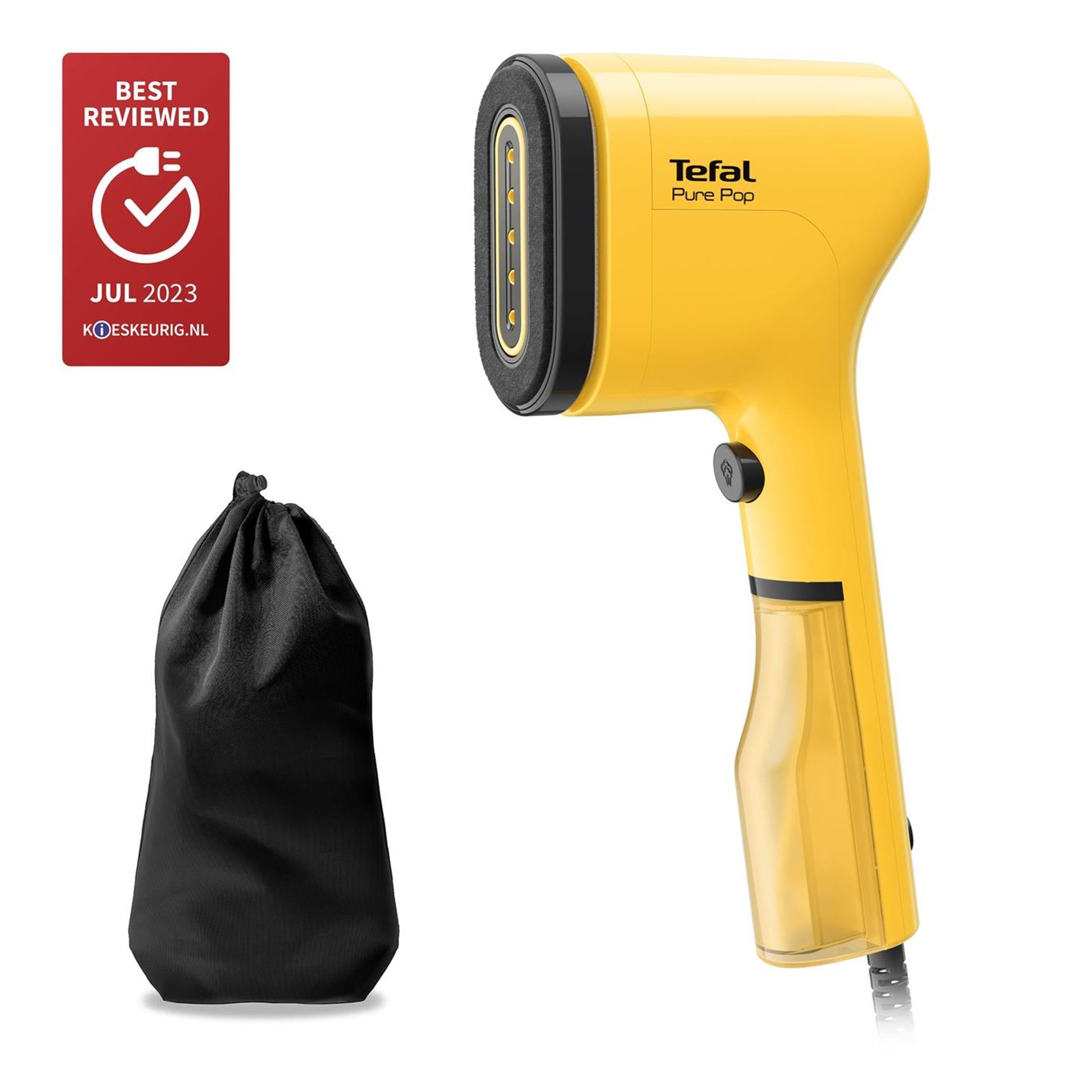 Tefal Pure Pop Dampfglätter gelb