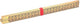 Memolon Zollstock 1mtr 4-teilig Holz natur