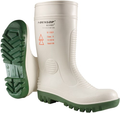 Dunlop A571411 Hochspannungsgesichertes SB Weiß Grün – Größe 42 – 00.036.001.42