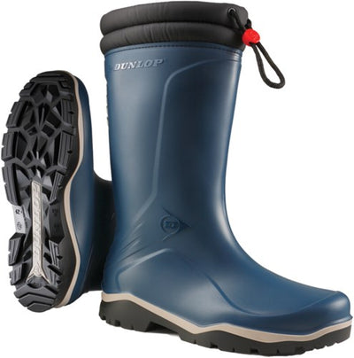 Dunlop k454061 Blizzard gefütterter Winterstiefel, PVC, blau – Größe 38 – 15.032.075.38