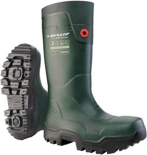 Dunlop lp8kl01 Stiefel FieldPro Thermo+ S5 | grün | Größe 39 - 8713197053965