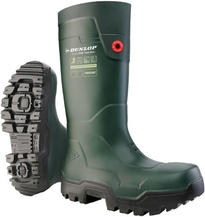 Dunlop lp8kl01 Stiefel FieldPro Thermo+ S5 | grün | Größe 39 - 8713197053965