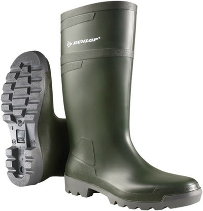 Dunlop w486711 Hobby-Kniestiefel PVC grün – Größe 41 – 15.032.040.41