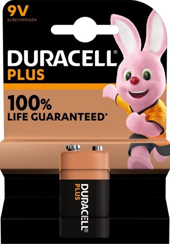 Duracell Duracell Plus Power MN1604 9 Volt Blister 1 – 3015040