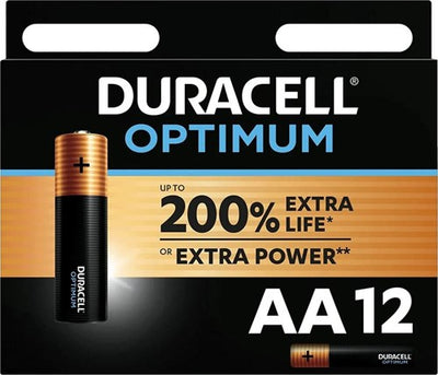 Duracell Optimum 200 % Batterie AA Blister (12) – 3014004