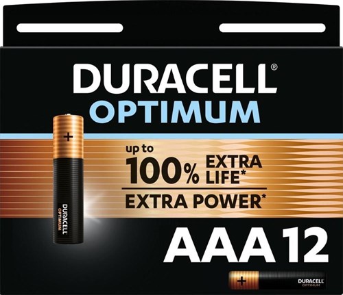 Duracell Optimum 200 % Batterie AAA Blister (12) – 3014014