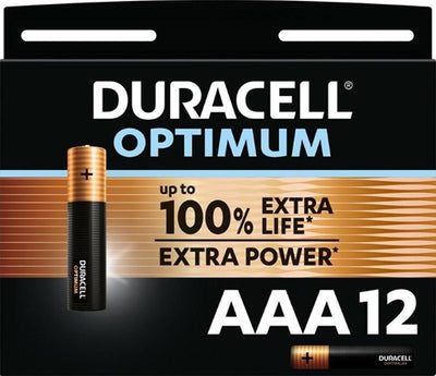 Duracell Optimum 200 % Batterie AAA Blister (12) – 3014014
