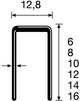 Dutack 14 mm Heftklammern | 12,8 mm | 10.000 Stück - 5088021