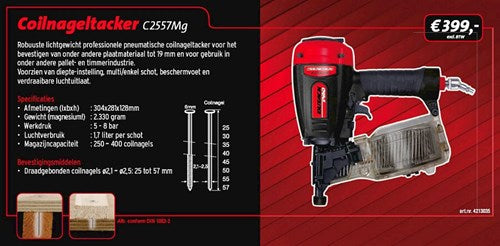 Dutack pro c2557mg | Spulennägel | 25 bis 57 mm – 4213035