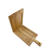 Niederländisches Servierbrett Flipover Teak 20x39x4cm