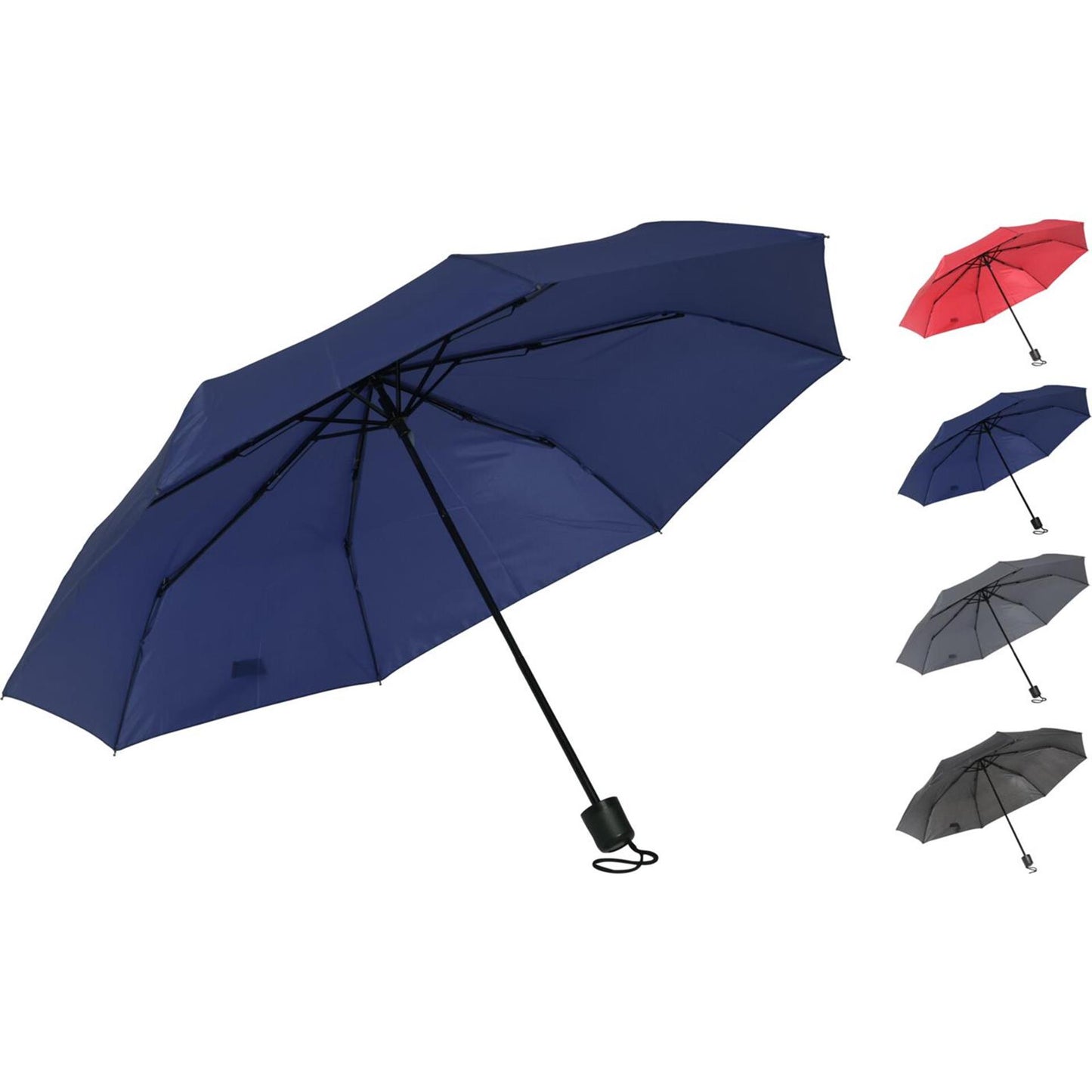 Ausgezeichneter Haushaltswaren-Regenschirm, faltbar, 4-fach sortiert. Farbe 94cm