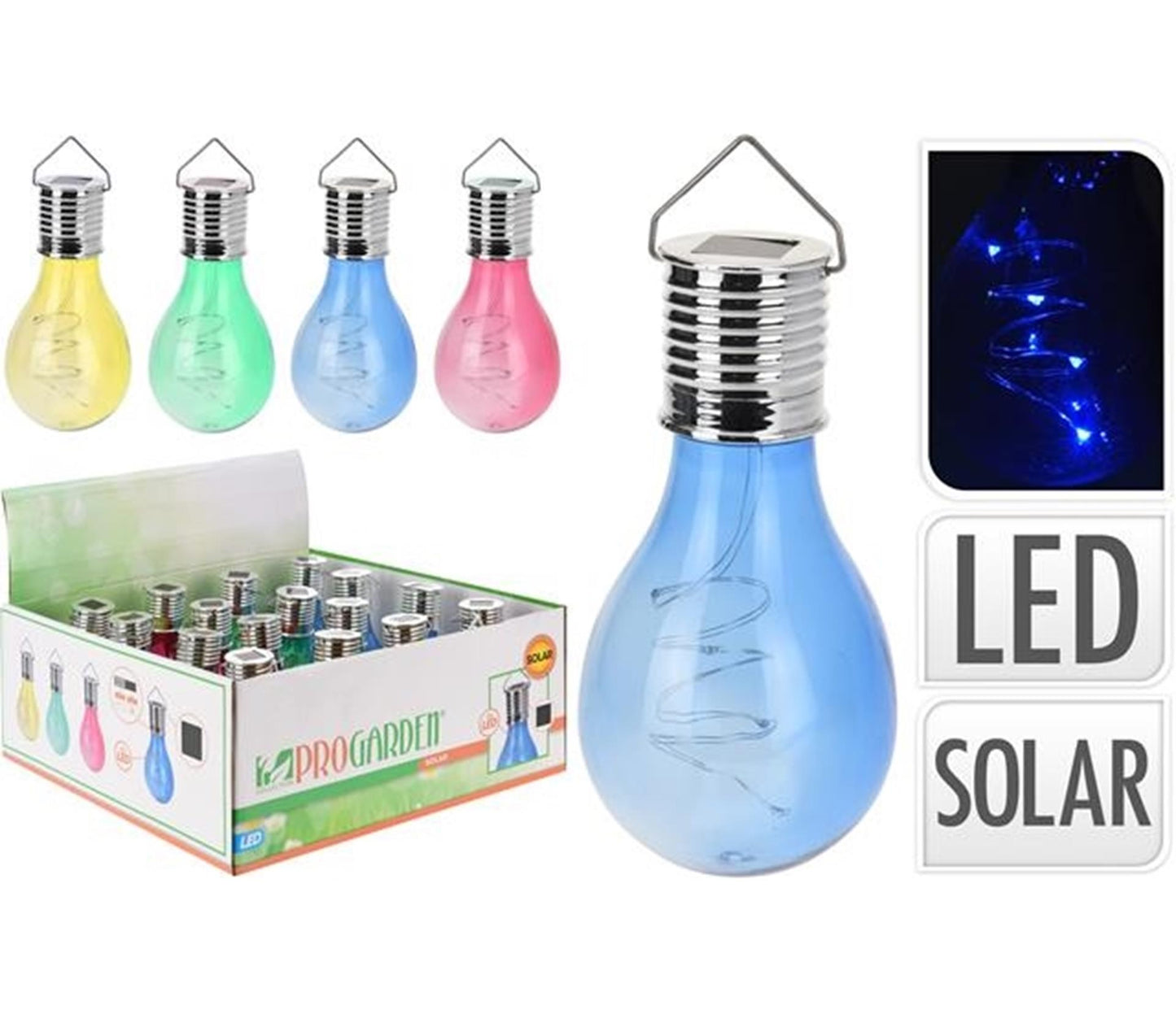 Profi-Garten-Solarlampe in Birnenform