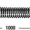 Connex-Gewindestange M5 1 m Edelstahl – dy250692