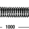 Connex-Gewindestange M6 1 m Edelstahl – dy250693
