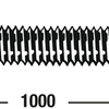 Connex-Gewindestange M5 1 m VZ - dy250701