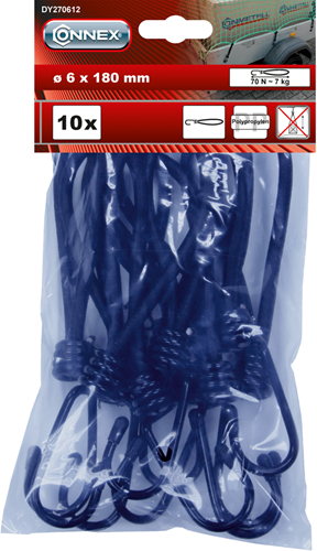 Connex Schnellverschluss-Sicherheitsnetz 6x180 10s – dy270612