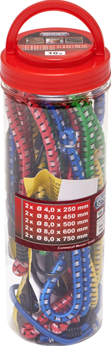 Connex-Sortiment an Schnellspanngurten, Box 10 Stück – dy270616