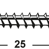 Connex Blechschraubenpfanne 4,2x25 18 Stück Edelstahl-A4 - dy4824225