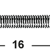 Connex Metallschraube Cik M3x16 16 Stück Edelstahl-A4 – Dy4840316