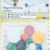 Connex-Magnete (verschiedene Größen) 18 Stück – dy5110018
