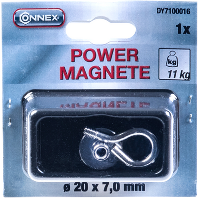 Connex-Magnet Neodym-Auge D20 11 kg – dy7100016