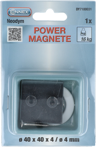 Connex Magnet Neodym SL eckig 40x40 - dy7100031