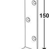 Connex gebogenes Quadrat – Winkeleisen 150 x 75 x 40 BVZ – Dyb2004032