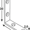 Connex 10 Stück gebogen. quadratisch 30x30x10 bvz - dyb2005661