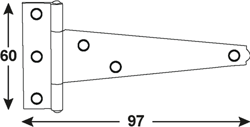 Connex-Kreuzgriff 97x60 BVZ - dyb2006251