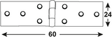 Connex Tischscharnier 60x24 BVZ - dyb2006281 - afbeelding 2