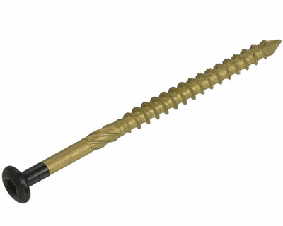Dynaplus Fassadenschraube AR-Bronze Zylinderkopf Teilgewinde schwarzer Kopf Torx TX15 4,0x40 22 | 2000 Stück - 0289.12.25605