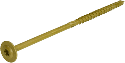 Dynaplus Holzbauschraube AR-Bronze Senkkopf Teilgewinde + Schneidspitze Torx Tx40 8,0x120 70 | 50 Stück - 0286.08.62801