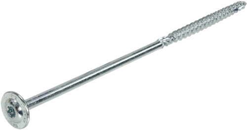 Dynaplus Holzbauschraube verzinkt Gegenkopf Teilgewinde + Schneidspitze Torx Tx30 6,0x180 80 | 50 Stück - 0286.01.51301