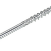 Dynaplus Holzbauschraube verzinkt Gegenkopf Teilgewinde + Schneidspitze Torx Tx30 6,0x80 42 | 50 Stück - 0286.01.50401