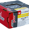 Dynaplus MDF-Schraube verzinkt Flachkopf Teilgewinde-75° Torx TX15 3,5x35 20 | 200 Stück - 0287.01.17401