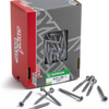 Dynaplus Uni-Schraube Spanplattenschraube Ar-Beschichtung Flachkopf Teilgewinde Torx Tx20 4,0x50 30 | 200 Stück - 0281.08.25902