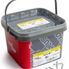 Dynaplus Unischraube Spanplattenschraube verzinkt Flachkopf Teilgewinde Torx TX20 ​​4,0x40 24 | 2000 Stück - 0289.11.25602