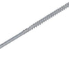 Dynaplus Unischraube Spanplattenschraube verzinkt Flachkopf Teilgewinde Torx TX25 5,0x100 55 | 200 Stück - 0281.01.42601