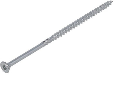 Dynaplus Unischraube Spanplattenschraube verzinkt Flachkopf Teilgewinde Torx TX25 5,0x100 55 | 200 Stück - 0281.01.42601