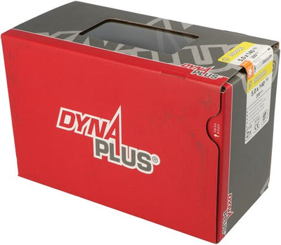 Dynaplus Unischraube Spanplattenschraube verzinkt Flachkopf Teilgewinde Torx TX25 5,0x140 70 | 200 Stück - 0281.01.43001
