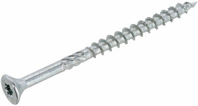 Dynaplus Unischraube Spanplattenschraube verzinkt Flachkopf Teilgewinde Torx TX25 5,0x80 42 | 500 Stück - 0289.11.42401