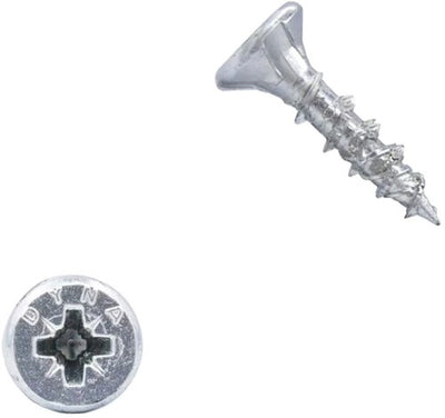 Dynaplus Uni Screw Spanplattenschraube VZ (verzinkt) PK (Flachkopf) PZ2 4,5x20 | 200 Stück - 0280.01.33001