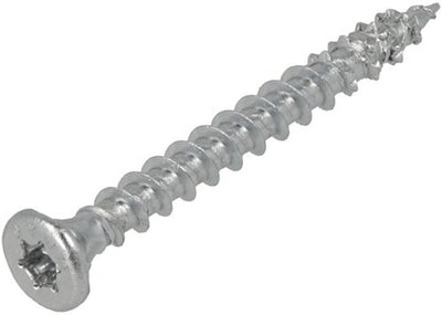 Dynaplus Uni Screw Spanplattenschraube VZ (verzinkt) PK (Flachkopf) Torx Tx15 3,5x20 | 200 Stück - 0281.01.17001