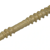 Dynaplus Terrassenschraube Xtreme Ar-Bronze Flachkopf - 60° Teilgewinde + Schneidspitze Torx Tx25 5,0x60 30 | 200 Stück - 0283.08.42001
