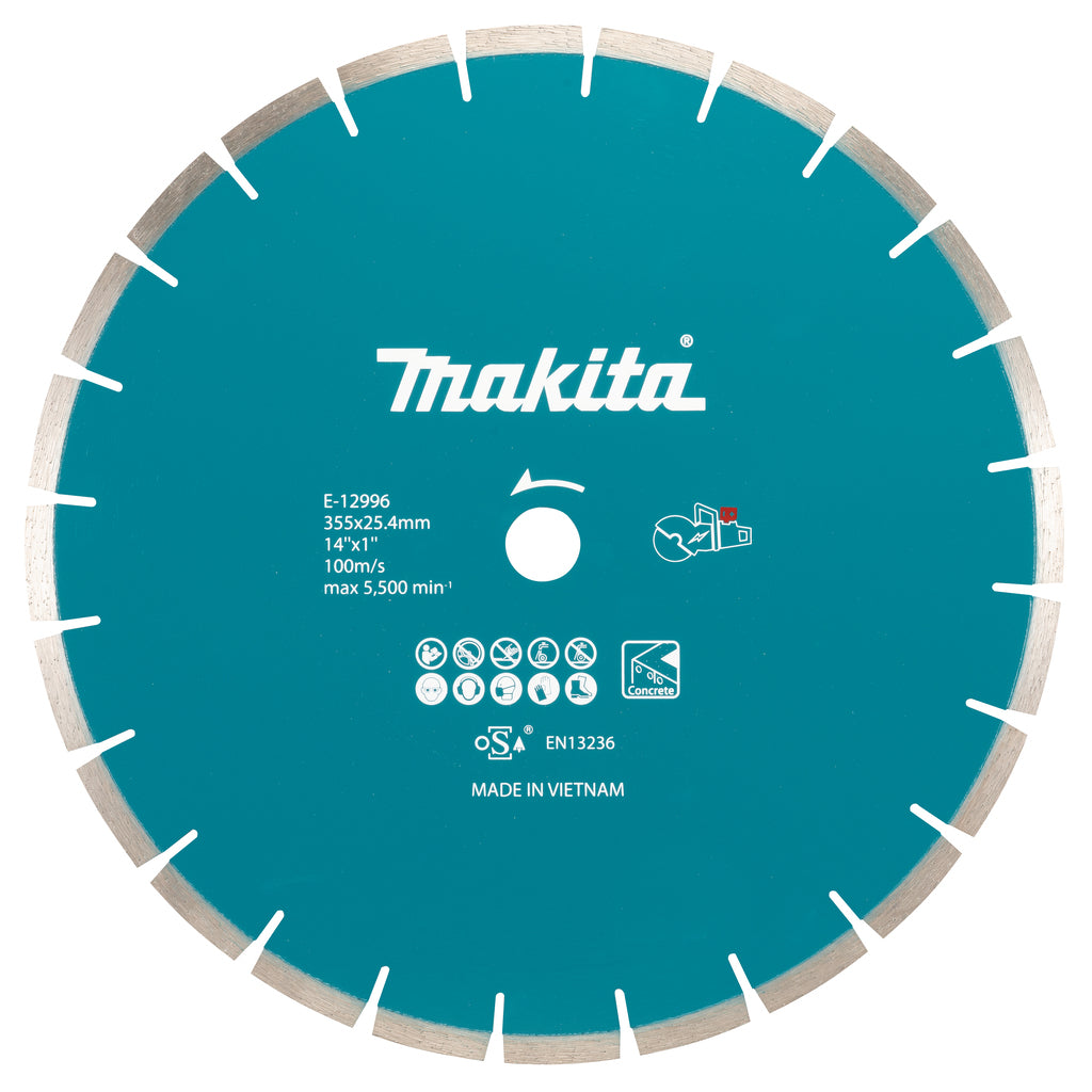 Makita-Zubehör e-12996 | Diamantscheibe | 355 x 2,8 x 25,4 mm – e-12996