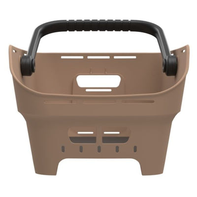Basil Fahrradkorb Cento Neo Mik hinten 46 x 23 x 14 cm – Sand