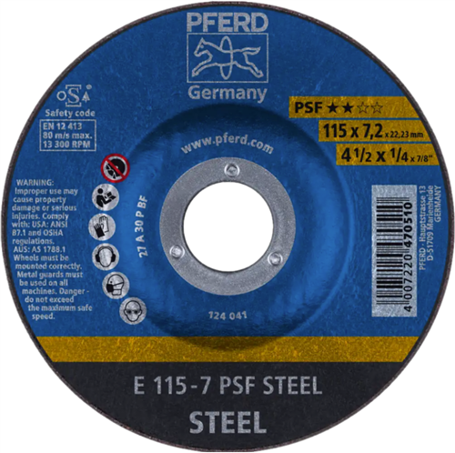 Pferd ABS-Stahl A30 115-7 | 10 Stk