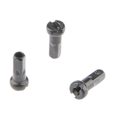 Alpina Speichen-Nippel 14G ø4mm M2.3 12.3mm lang schwarz (144 Stück)
