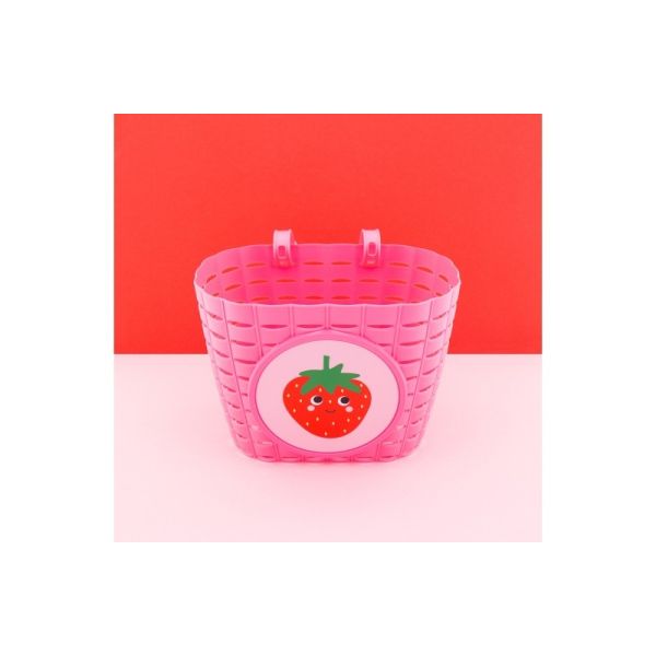 Qibbel Widk Children's Basket Explorer Happy Strawberry Pink