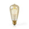 Nedis Wifilf10GDST64 Wi-Fi LED-Lampe mit Filament E27 ST64 5 W 500 LM
